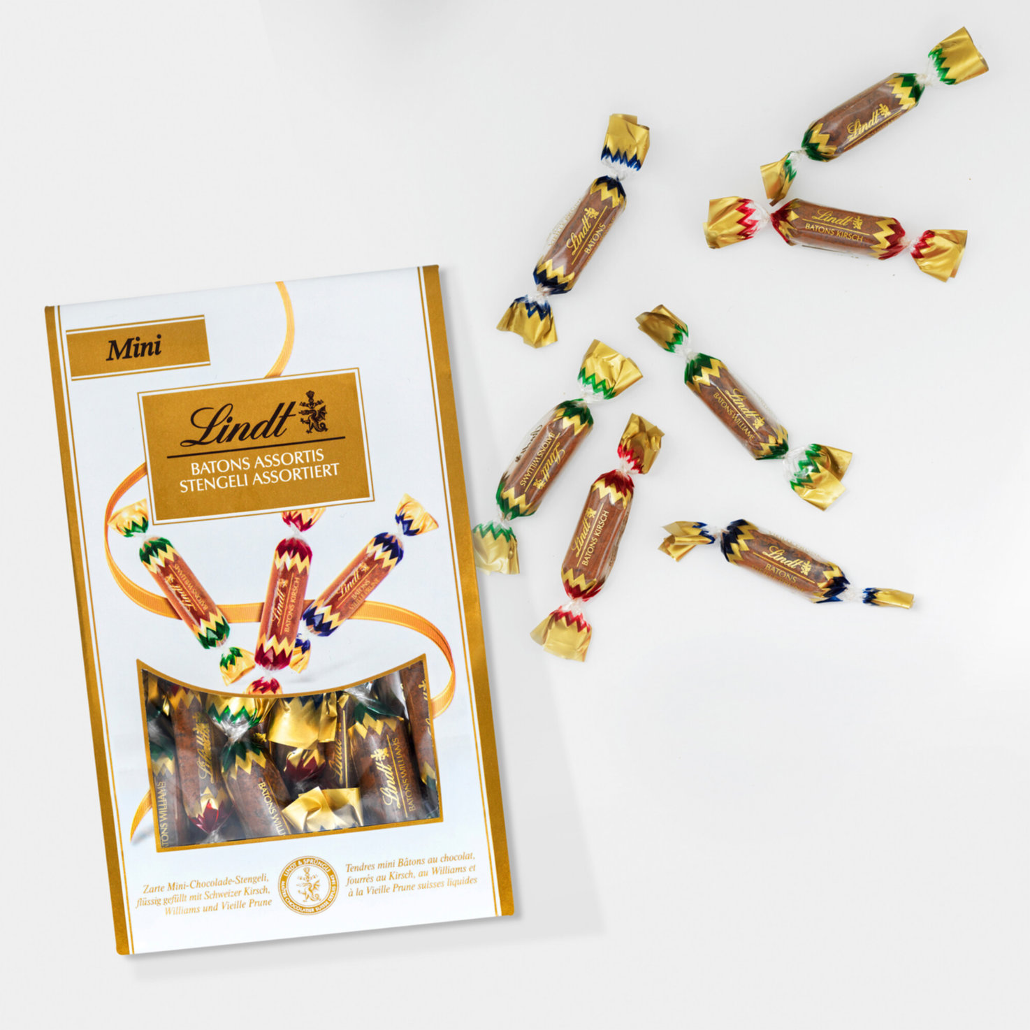 Lindt Stengeli Mini Assortiert