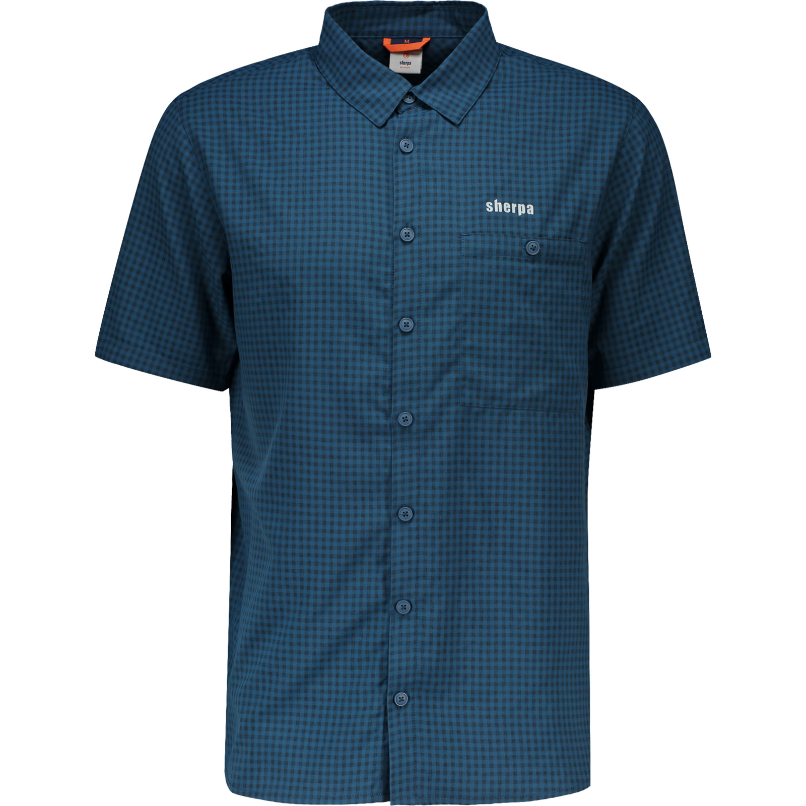 Sherpa Herren-Trekkinghemd Kolhabi M, petrol