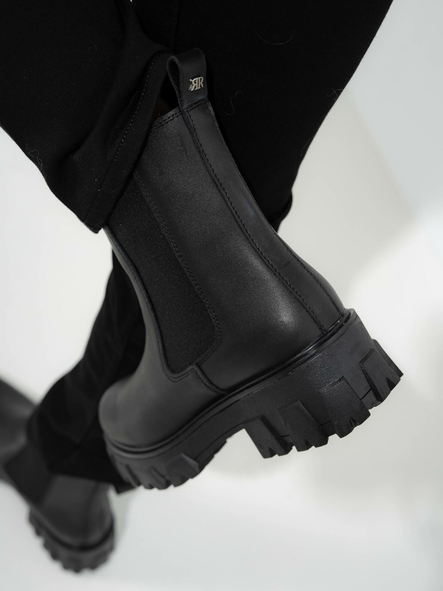 Leather Combat Chelsea