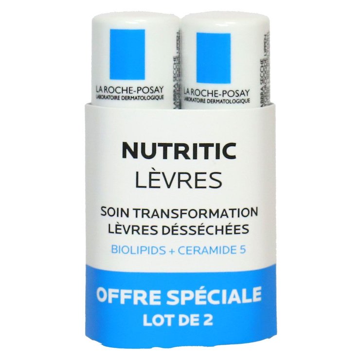 Nutritic Soin lèvres desséchées non gras 2x4,7ml