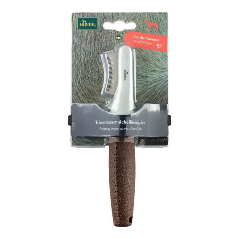 Brosse à détartrer en demi-lune lame