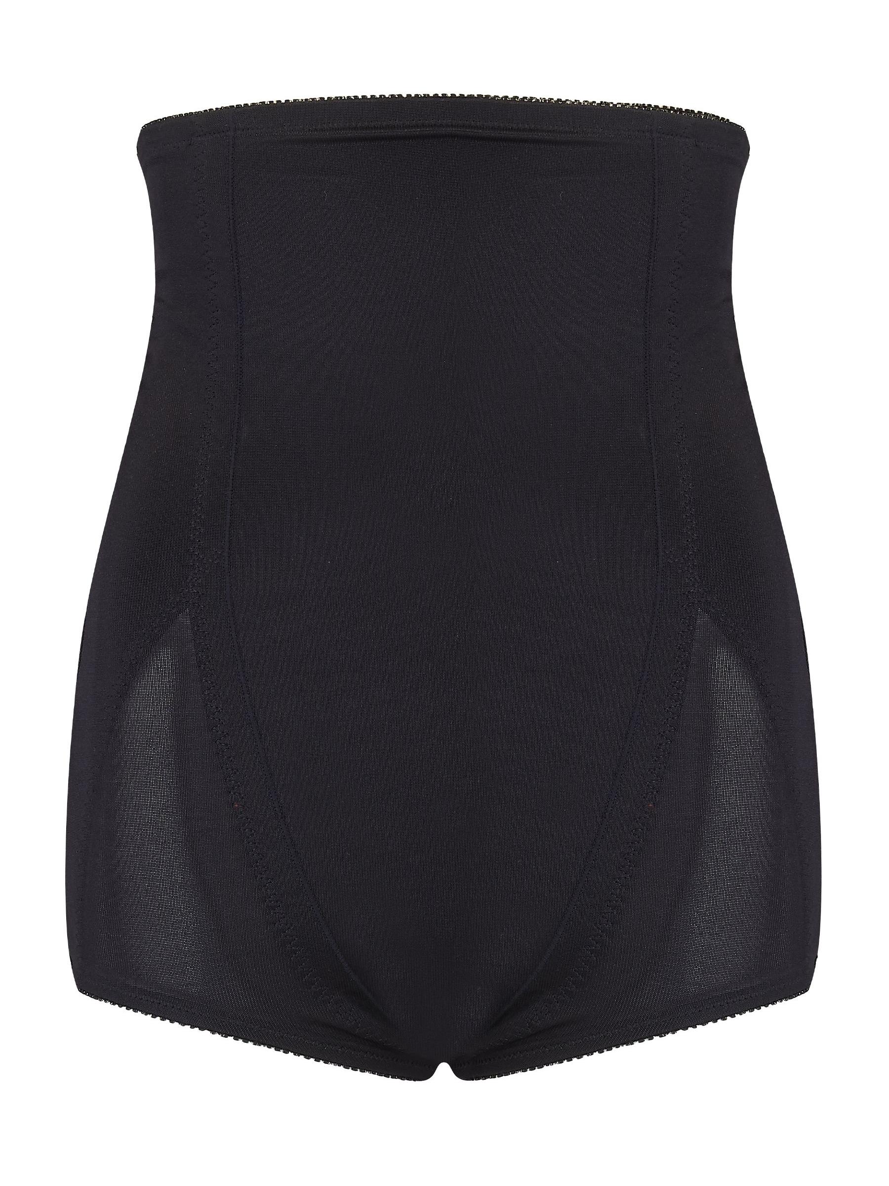 Zwart - Pour Moi Lingerie Shapewear slipje voor zandloperfiguur met hoge taille en krachtige buikcorrectie