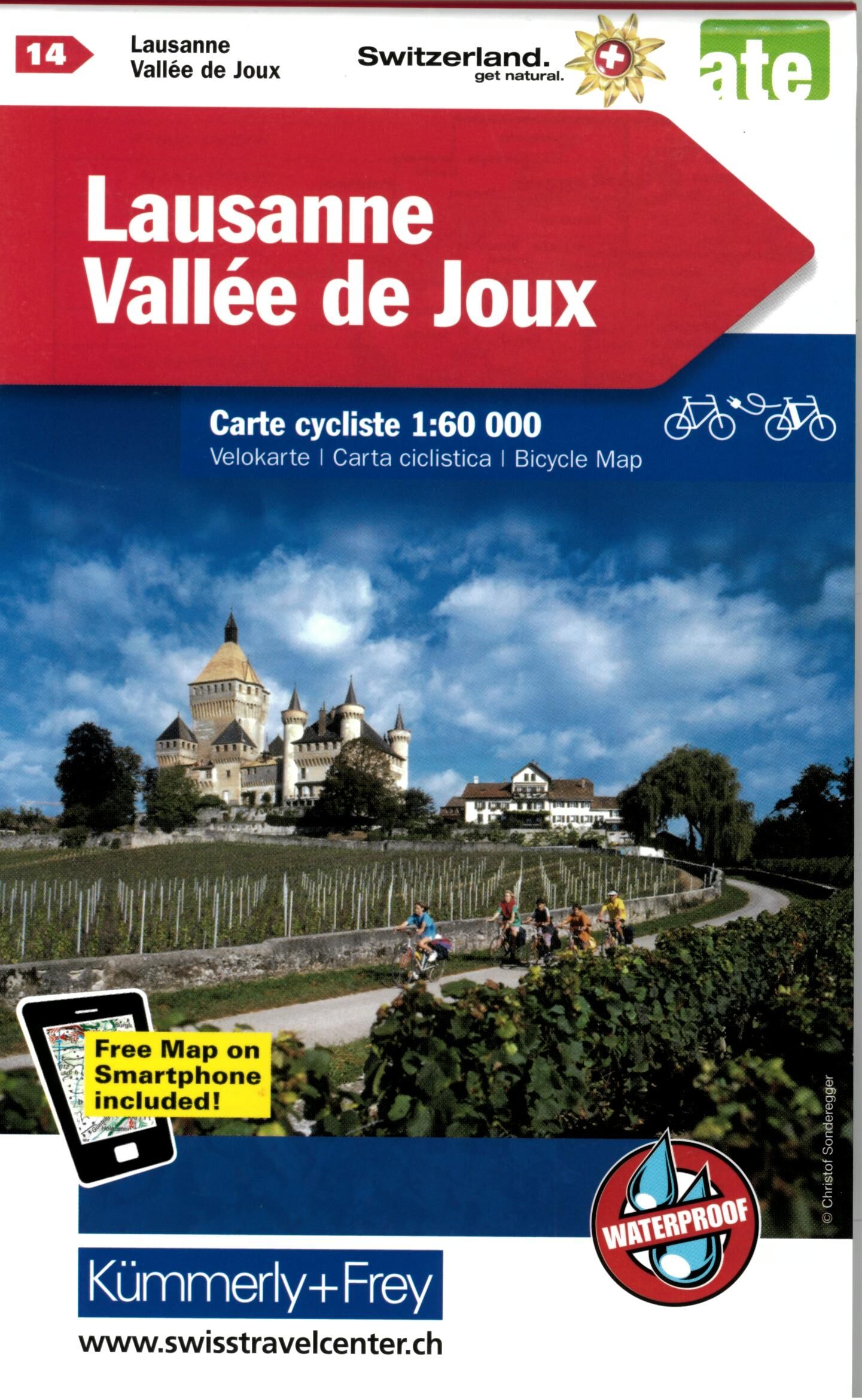 KUMMERLY - LAUSANNE VALLEE DE LA JOUX 1 60 000 CYCLO