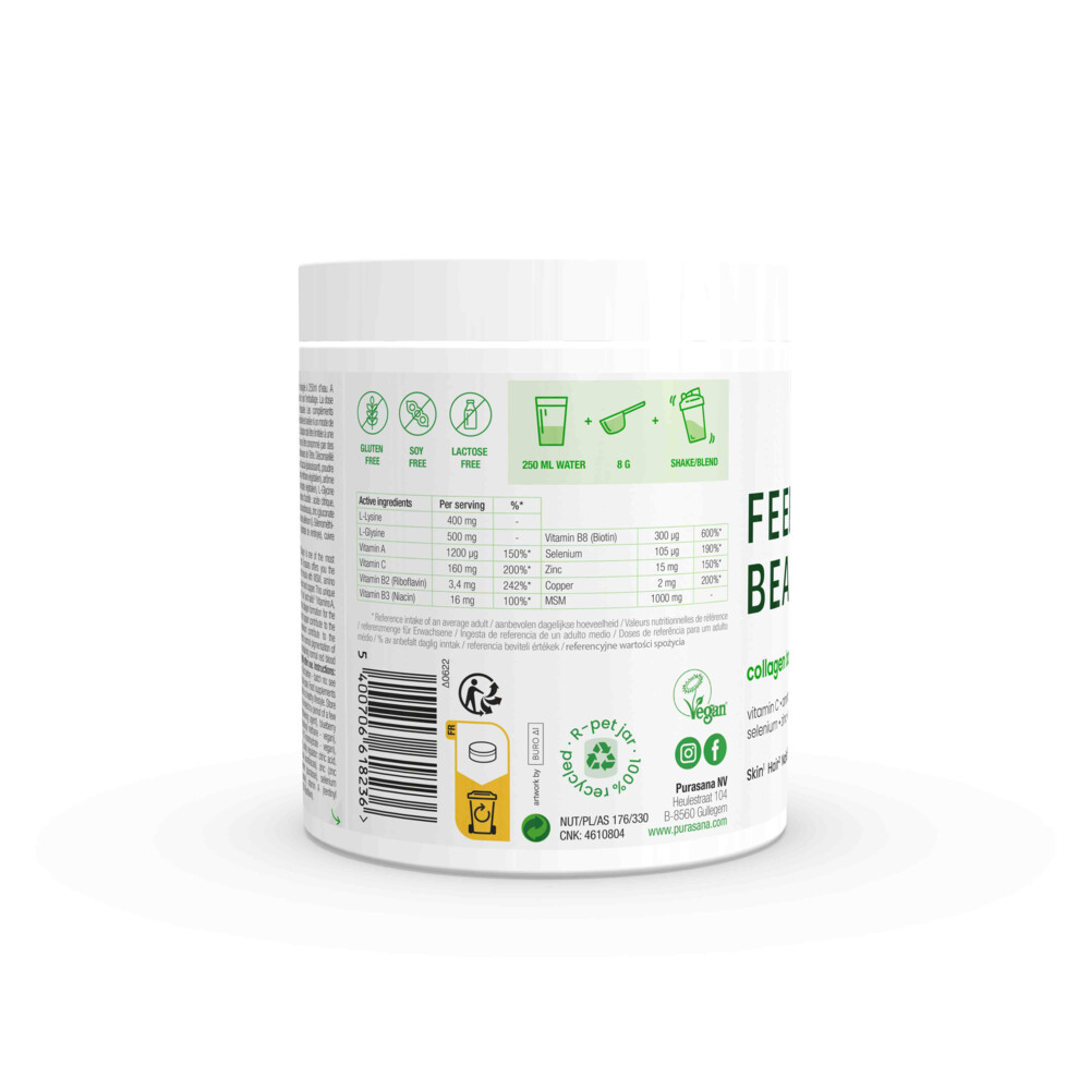 Purasana Vegan Collageen Booster240 gr