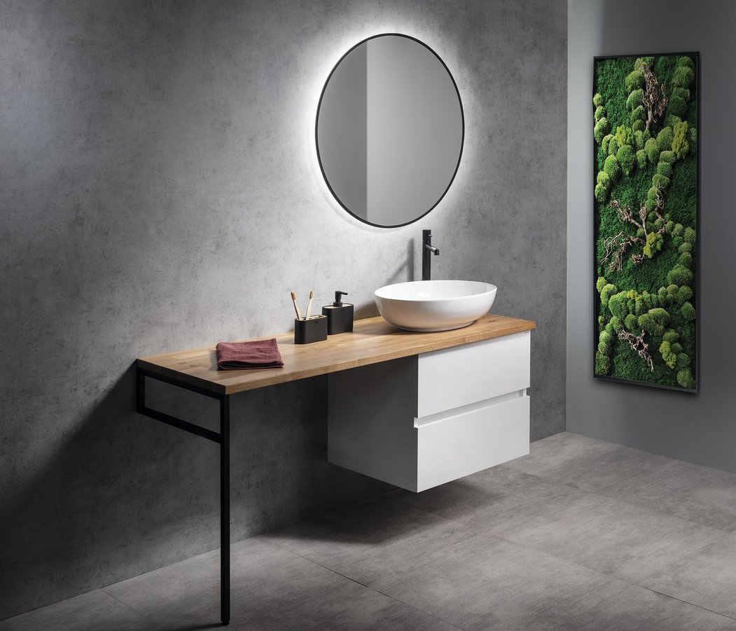 Sapho Woody topblad 180x50cm bruin