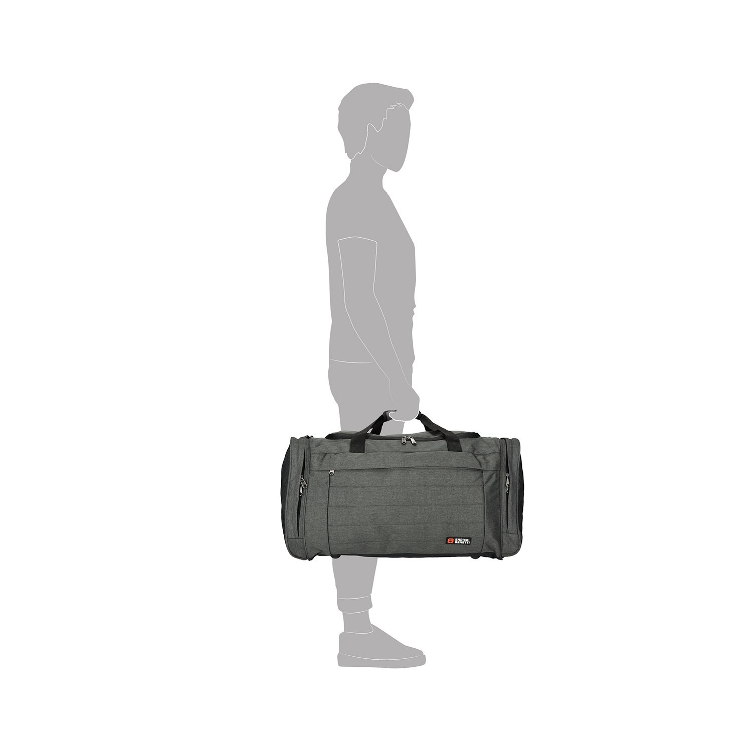 Enrico Benetti Montevideo Sport / Travel Bag 87L grey