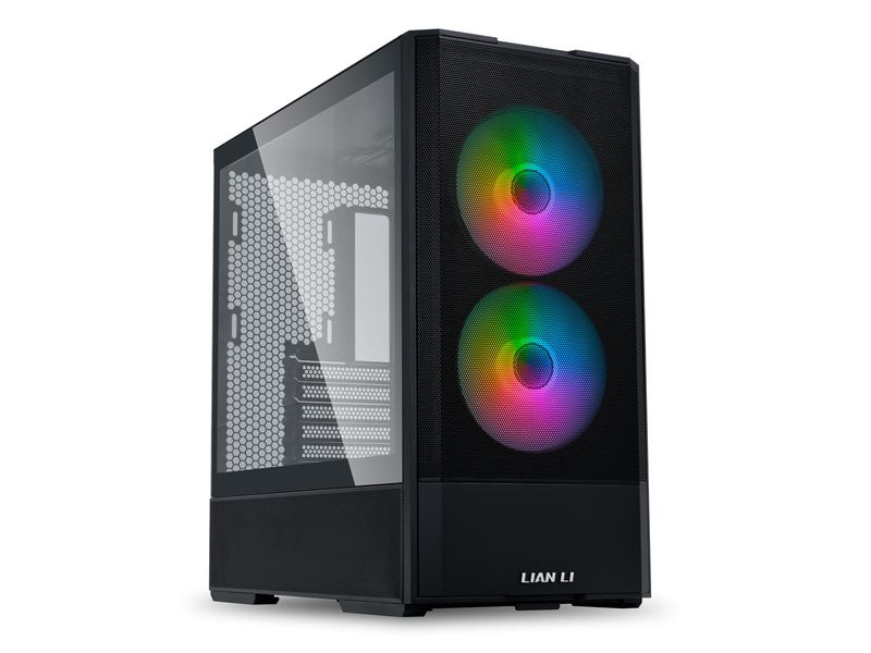 Lian Li PC-Gehäuse LANCOOL 207 Midi-Tower, ATX, schwarz Kompaktes ATX-Gehäuse