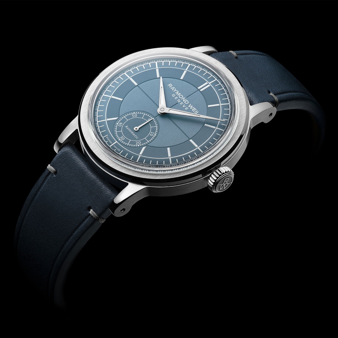 Raymond Weil Millesime Petite Seconde Jeansblau Ø 39mm