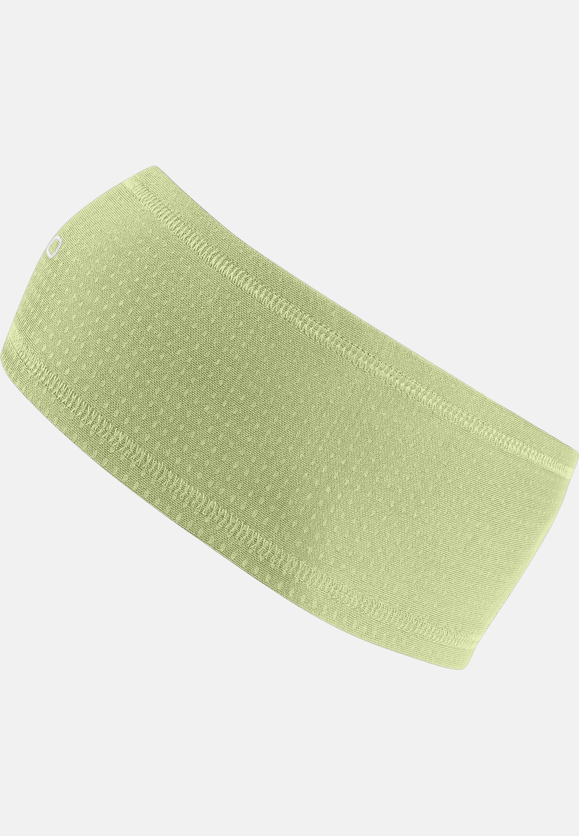 Polyknit Warm Stirnband mit reflektierenden Details in shadow lime