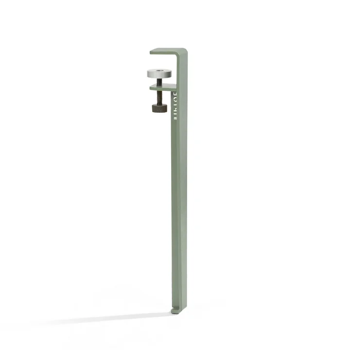 TipToe - Couchtisch- und Bankbein H 43 cm, eukalyptus grau
