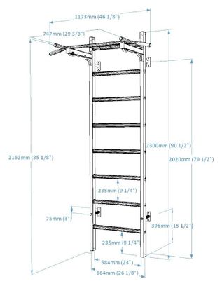 Espalier de gymnastique BenchK 221W
