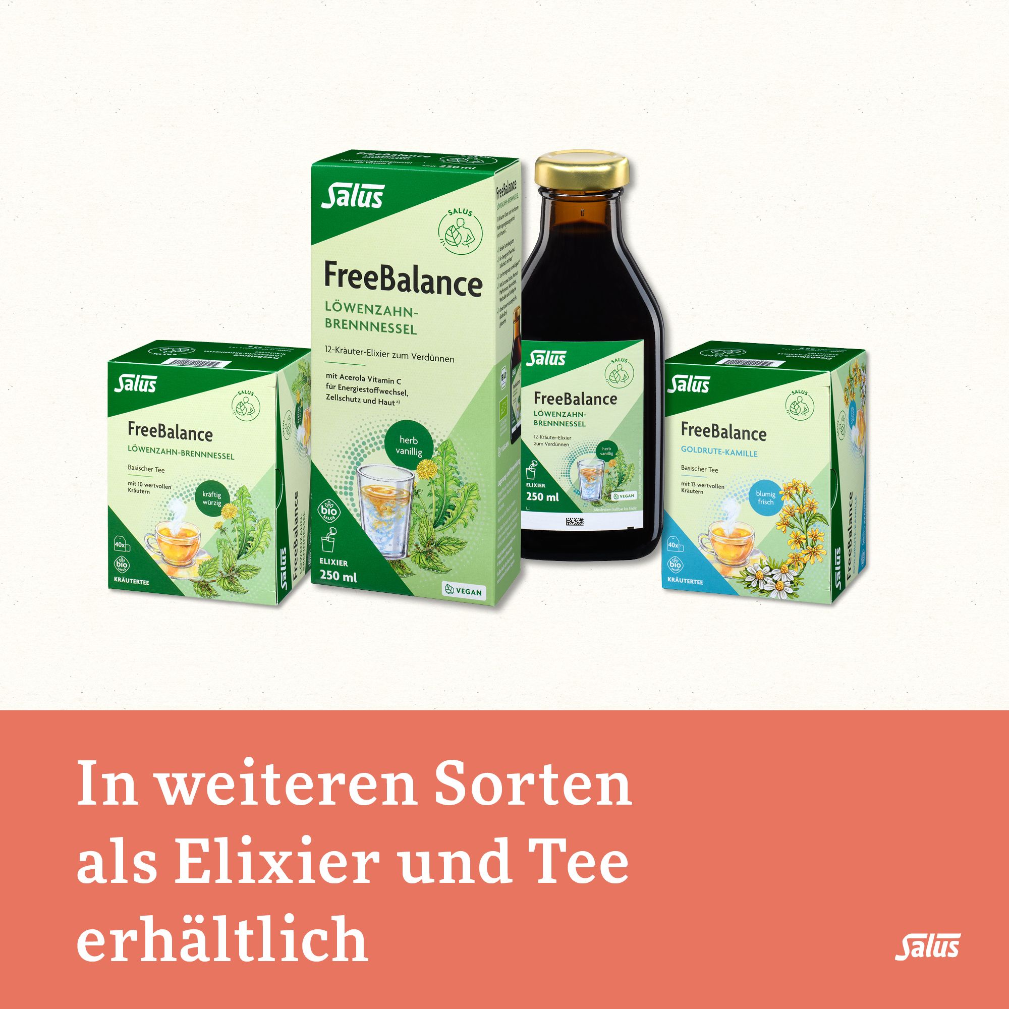Salus FreeBalance Gerstengras-Birke Basischer Tee