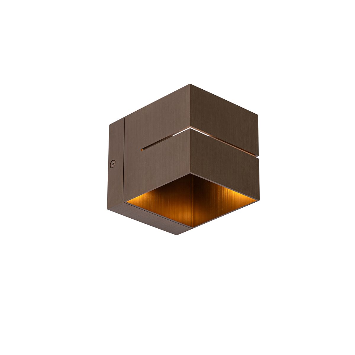 Smart wandlamp donkerbrons 9,7 cm incl. Wifi G9 - Transfer Groove