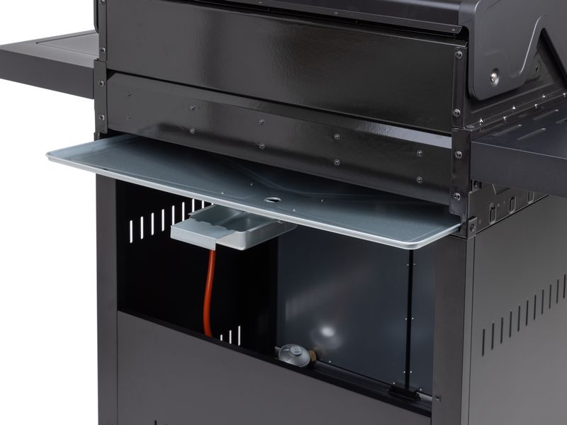 STRUCT Gasgrill Austin 5B Mobiler Gasgrill mit 5 Brennern und einer Seitenkochstelle