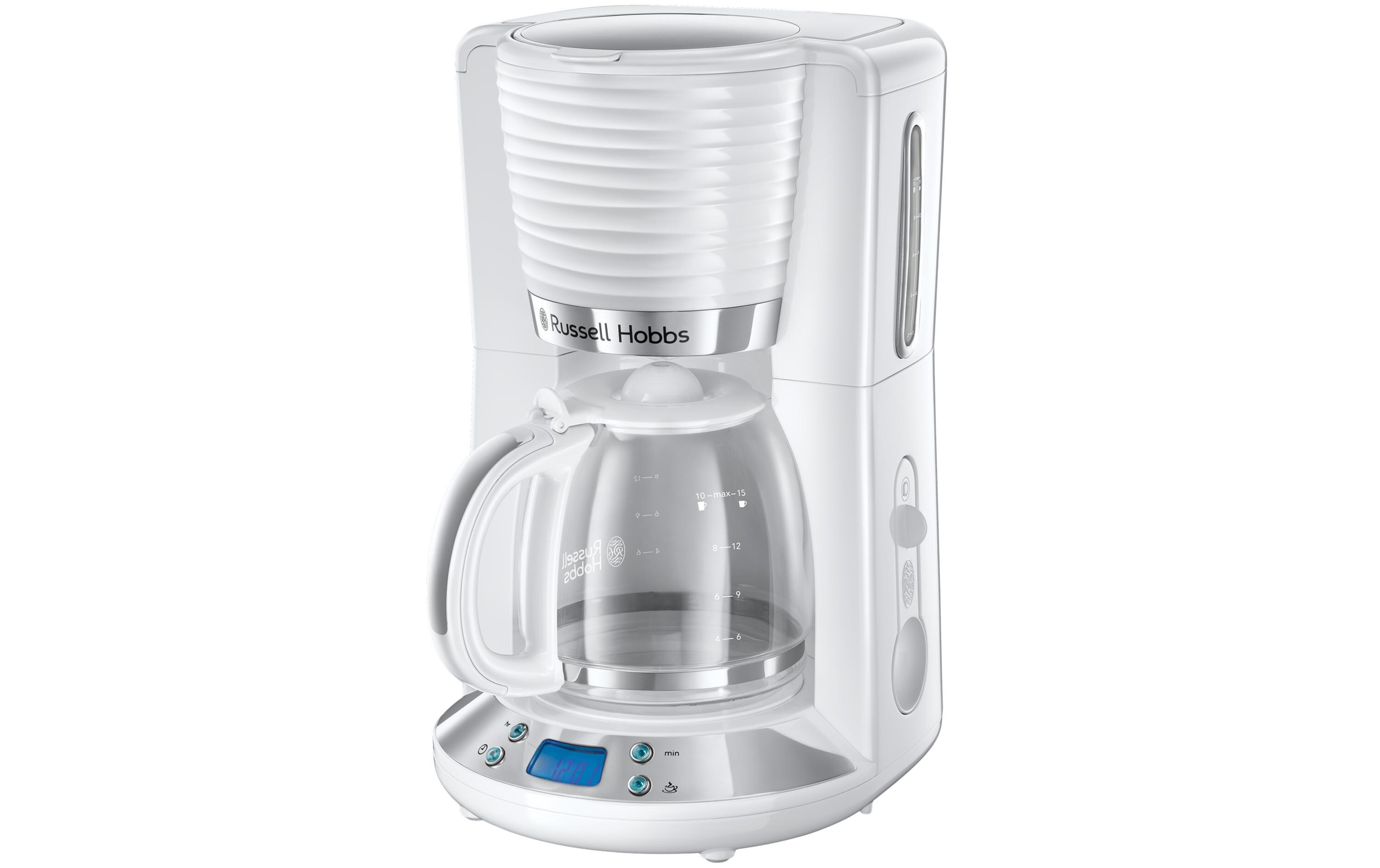 Filterkaffeemaschine Inspire 24390-56 WeissGlas-Kaffeemaschine