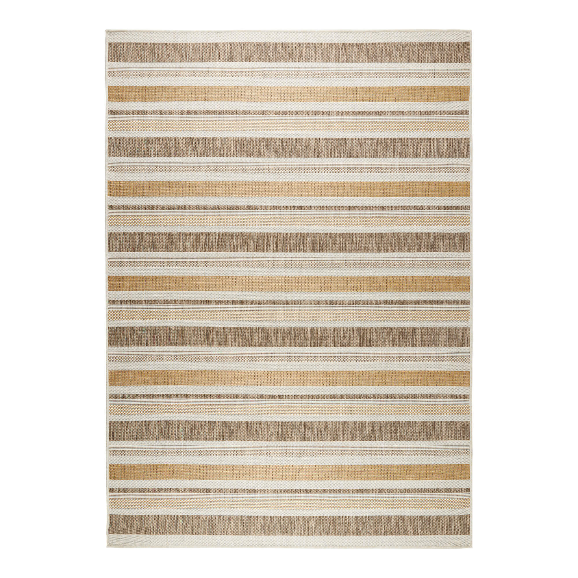 Mrcarpet Buitenkleed Treviso Bruin|Geel 160 x 230cm