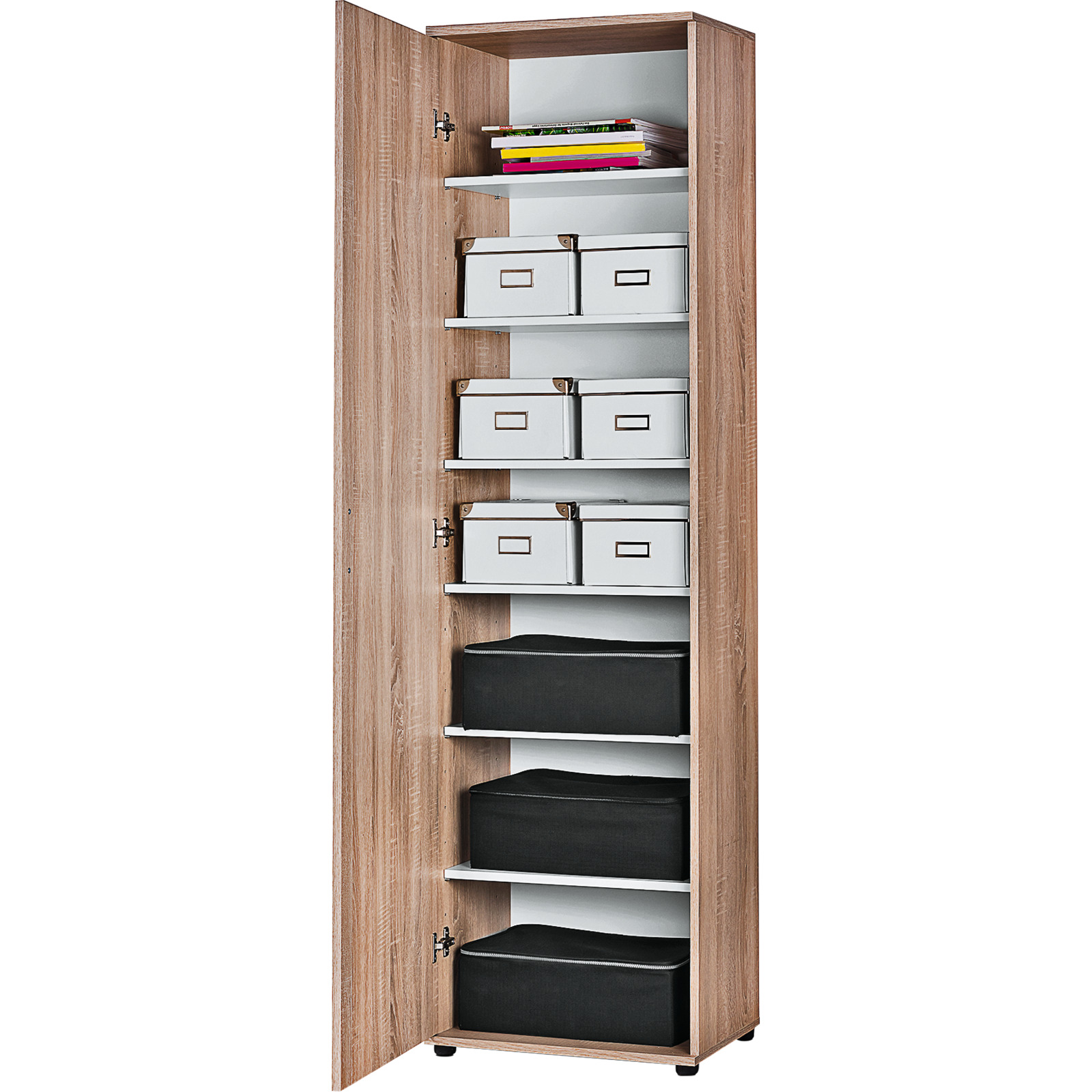Allzweckschrank Kreta 3 Dekor Eiche Sonoma 50 x 184 x 35 cm