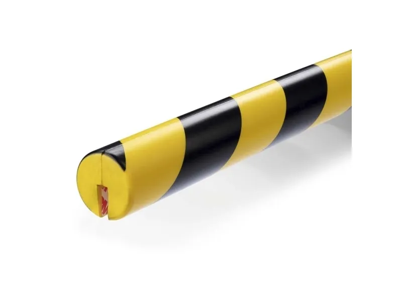Durable 1127130, Polyurethan (PU), Sort, Gul, Flad, 1000 mm, 25 mm, 1,71 kg