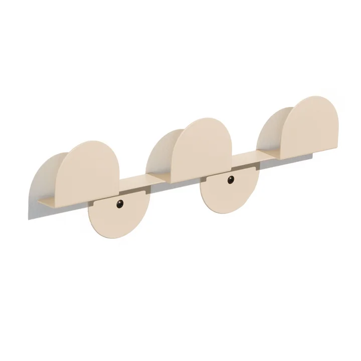 Nobodinoz - Vibes Wandgarderobe, 37 cm, ivory