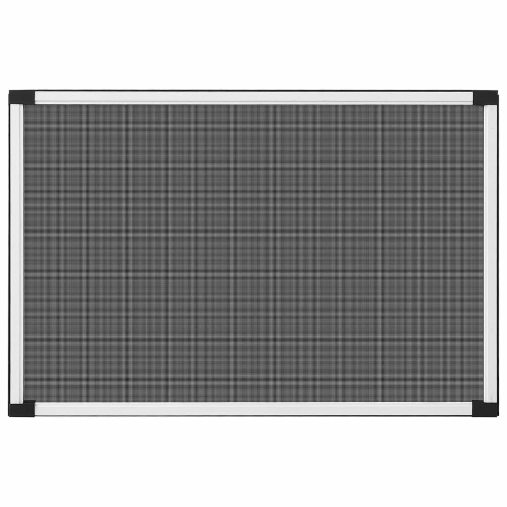 Moustiquaire extensible pour fenêtres blanc (75-143)x50 cm