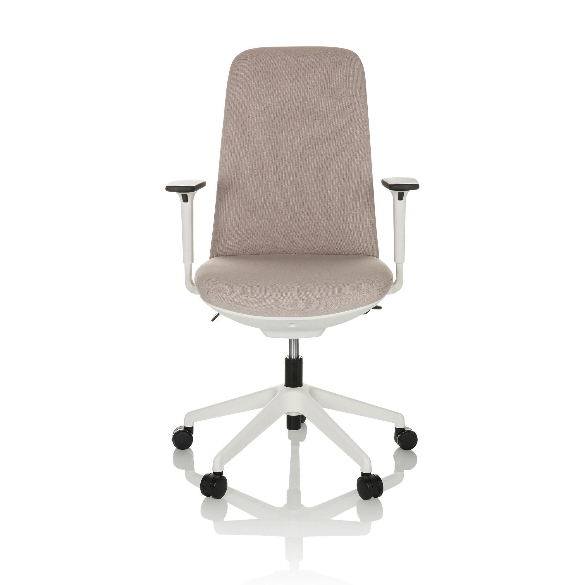 Profi Bürostuhl NESTORA Stoff mit Armlehnen (höhenverstellbar) hjh OFFICE