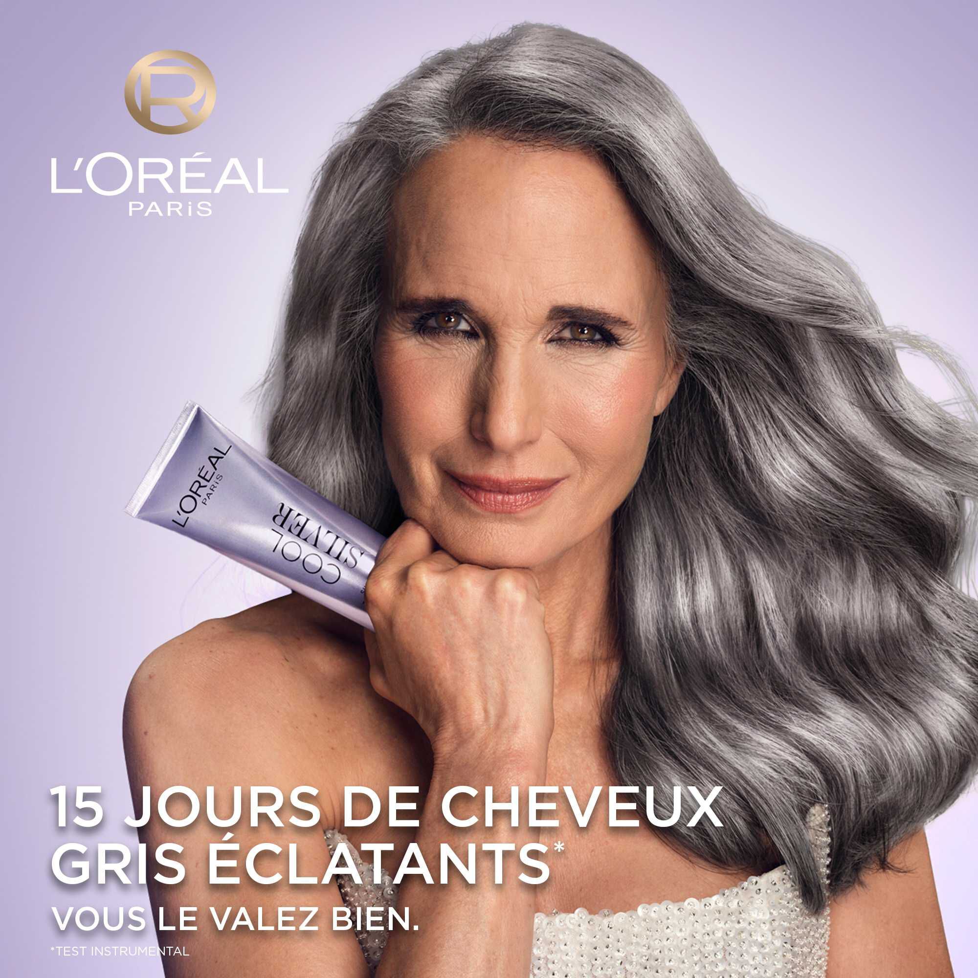 Cool Silver   Soin Sublimateur de Gris - déjaunit et renforce la fibre