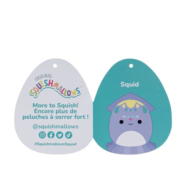 Adopt Me Squishmallows Myk leketøy 20 cm Squid