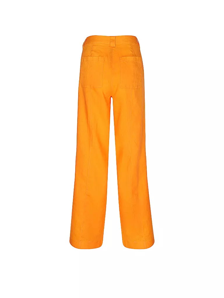 S.OLIVER Marlenehose orange