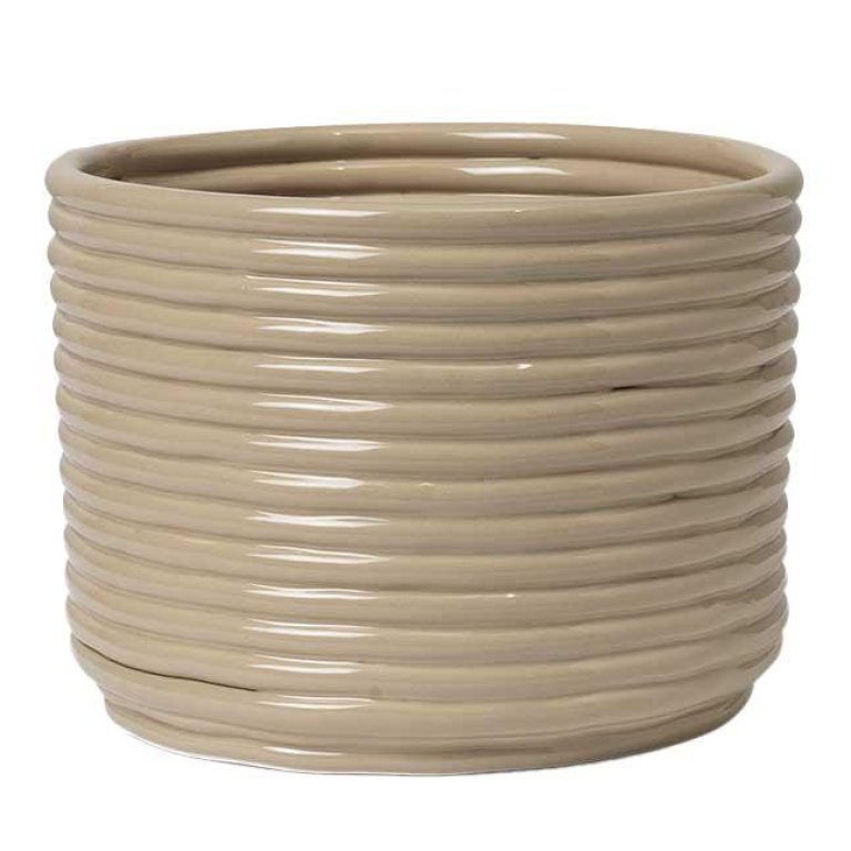 Ferm Living Corduroy bloempot Cashmere