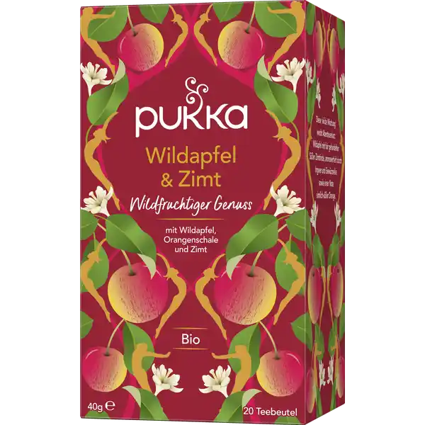 Bio-Früchtetee Wildapfel & Zimt