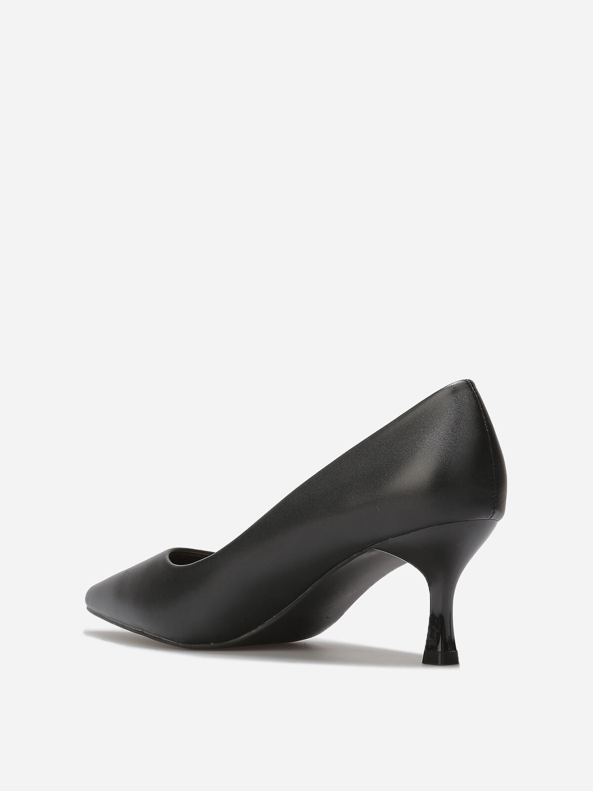 Escarpins pointus en simili- Noir