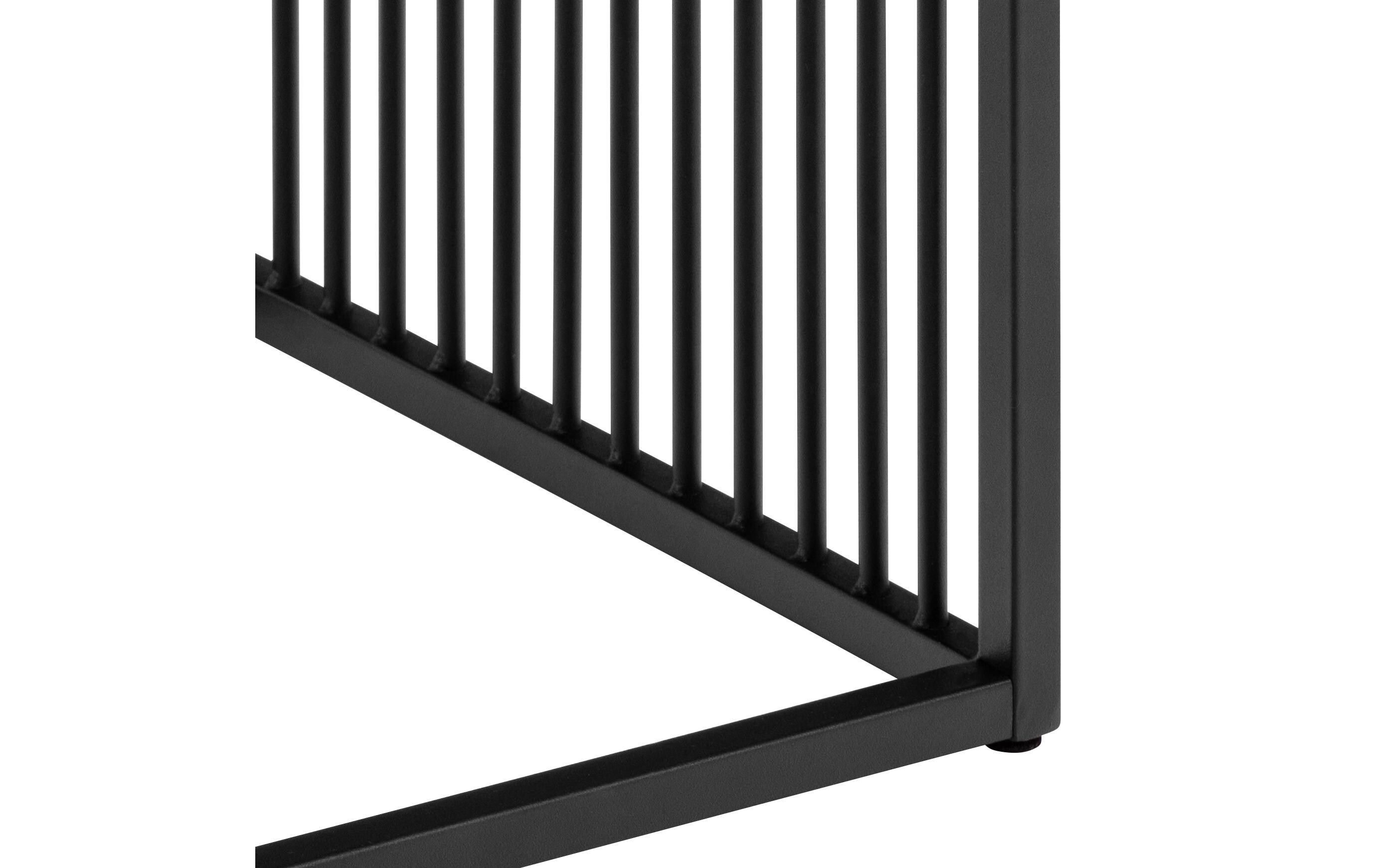 Beistelltisch Strington 40 x 40 x 42 cm, Braun/SchwarzSofatisch