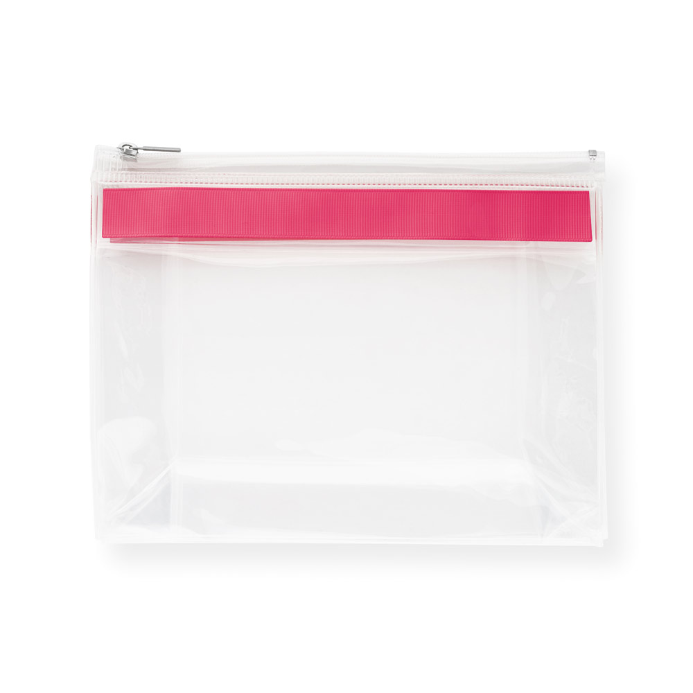 hi!dea 92737 - Transparent. Pochette EVA avec fermeture éclair