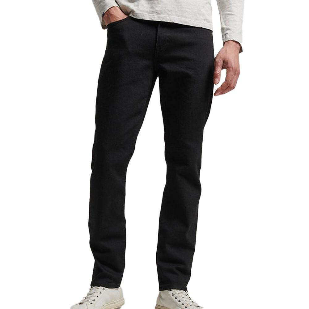 Superdry Jean Slim Noir Homme Superdry Vintage