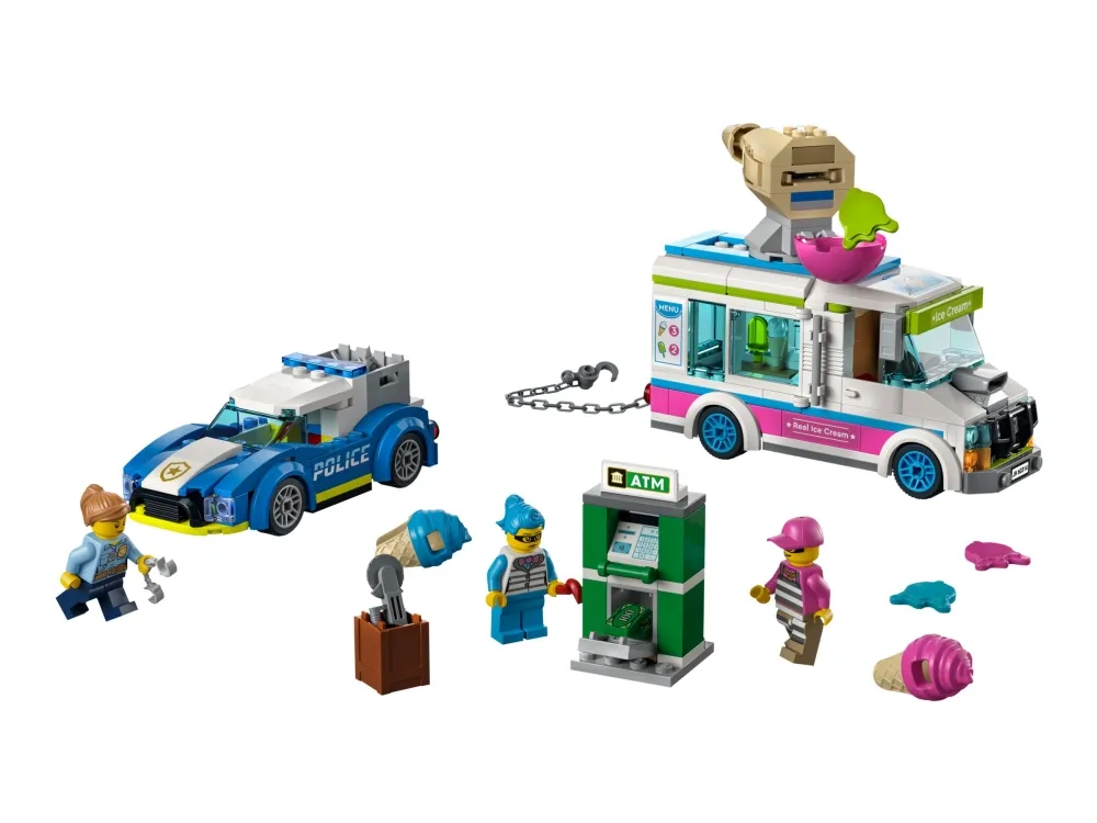 LEGO City 60314 Politijagt med isbil