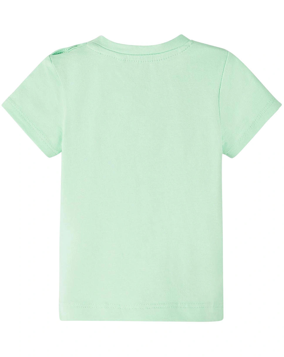 T-Shirt NBMFUNO - TIGER in green ash