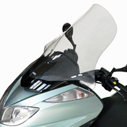 Bulle Bullster Haute protection Fume clair +73cm - Gris