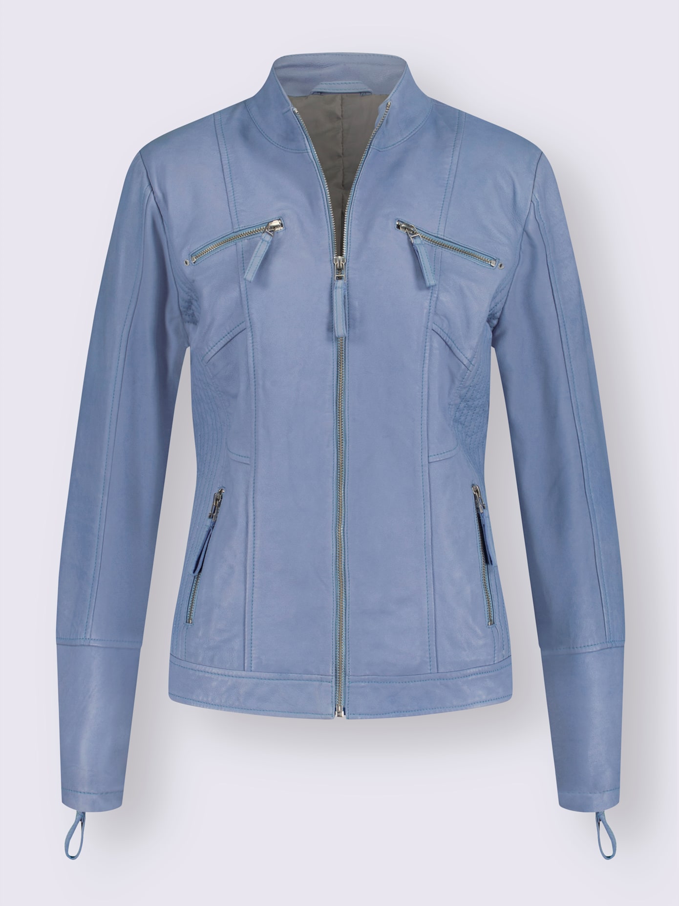Veste en cuir cuir agneau nappa de qualité