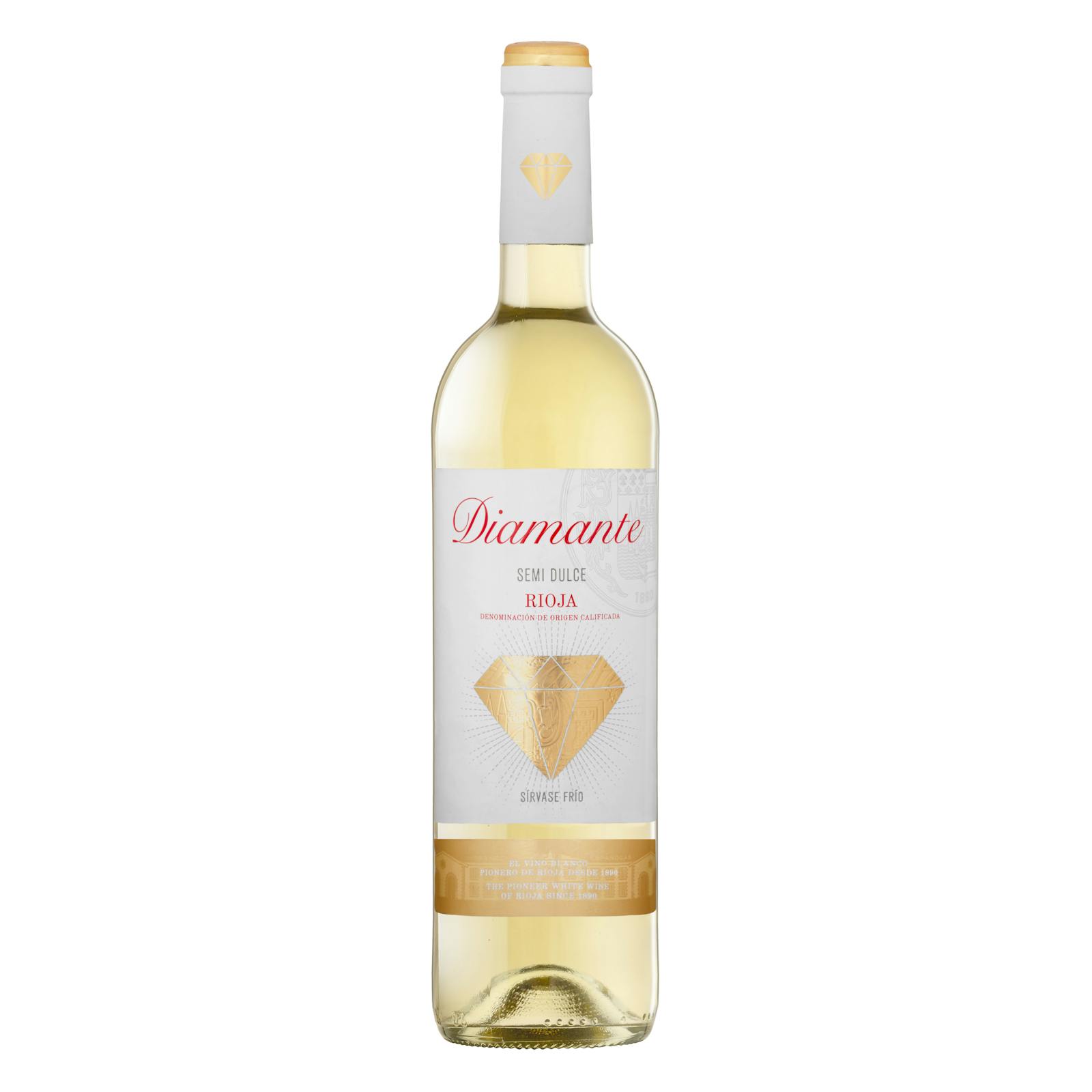 Vin blanc demi-doux Diamante de la DO Rioja
