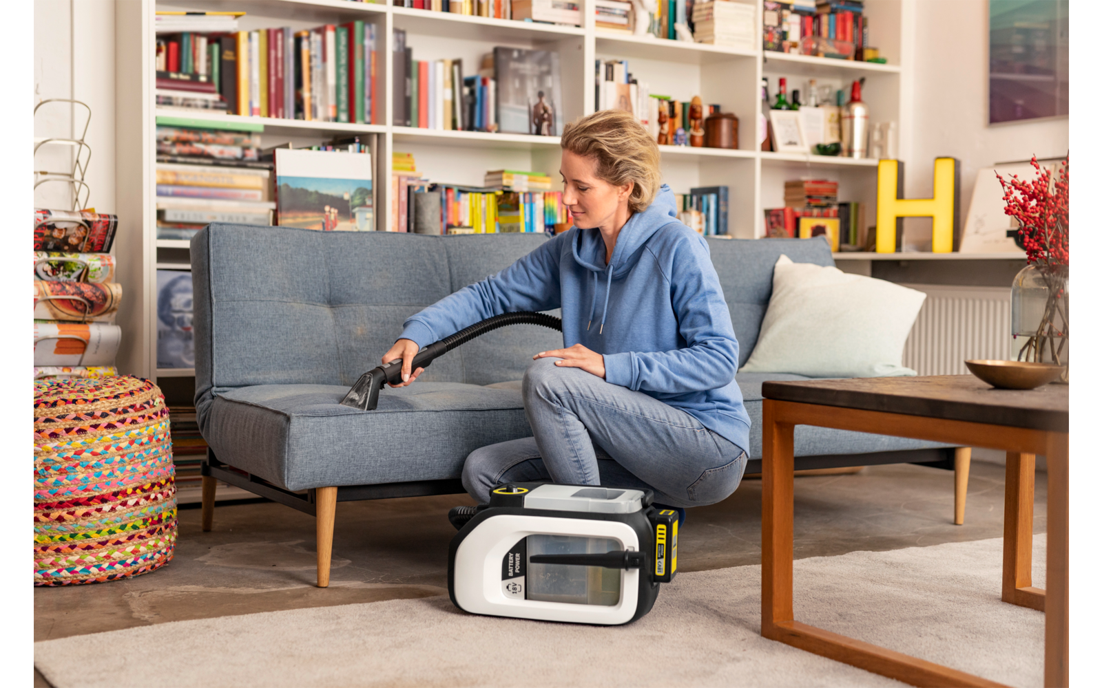 Kärcher Akku-Waschsauger SE 3-18 Compact Home Battery Set inklusive Akku / Ladegerät