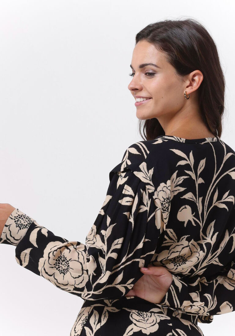 BY-BAR zwarte by-bar blouse erin rose blouse
