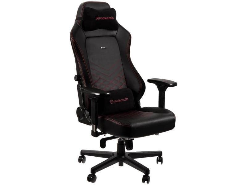noblechairs Gaming-Stuhl HERO Schwarz/Rot Ergonomischer Gaming-Stuhl