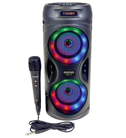 Bontempi Lautsprecher m. Mikrofon/Licht - 39 cm - Kabellos
