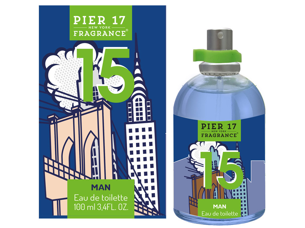 EAU DE TOILETTE PIER 17 NY 15 MAN 100ML