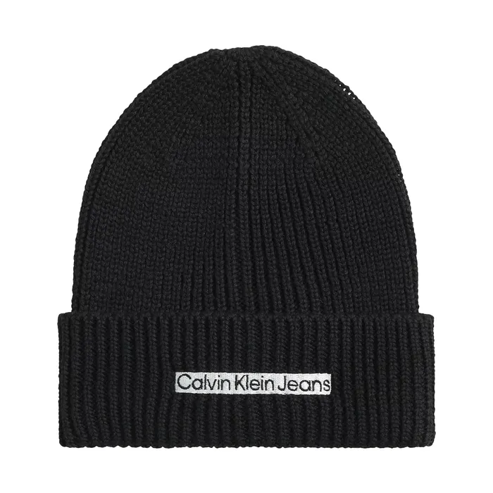 Calvin Klein Institutional Patch Beanie