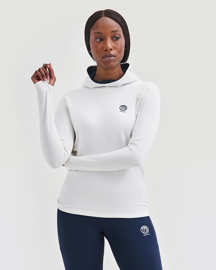 YMR Åsunden Hoodie Womens Off White/Navy