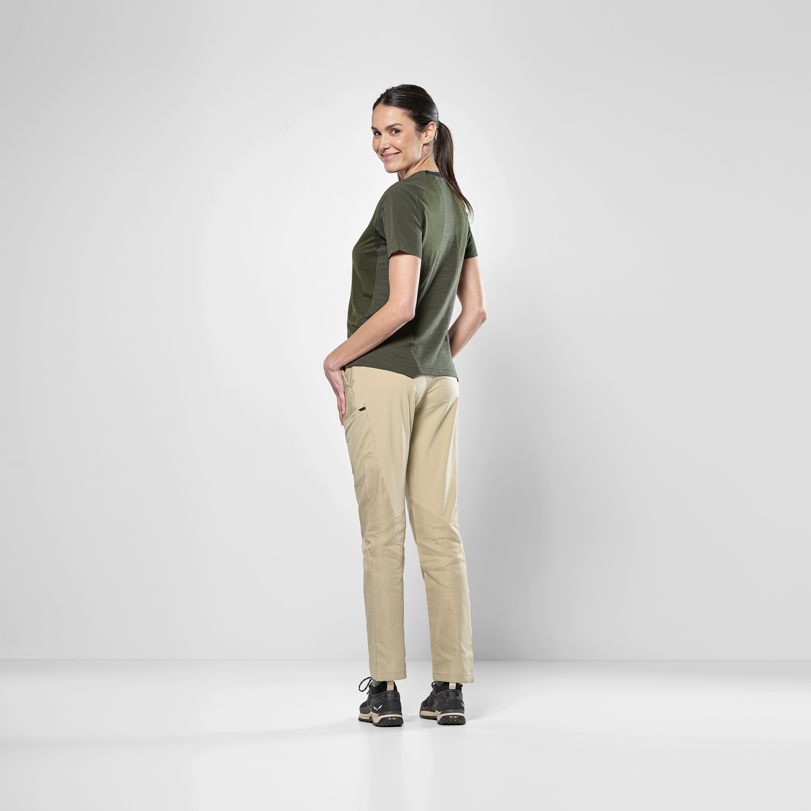 Puez Merino Hybrid T-Shirt Damen