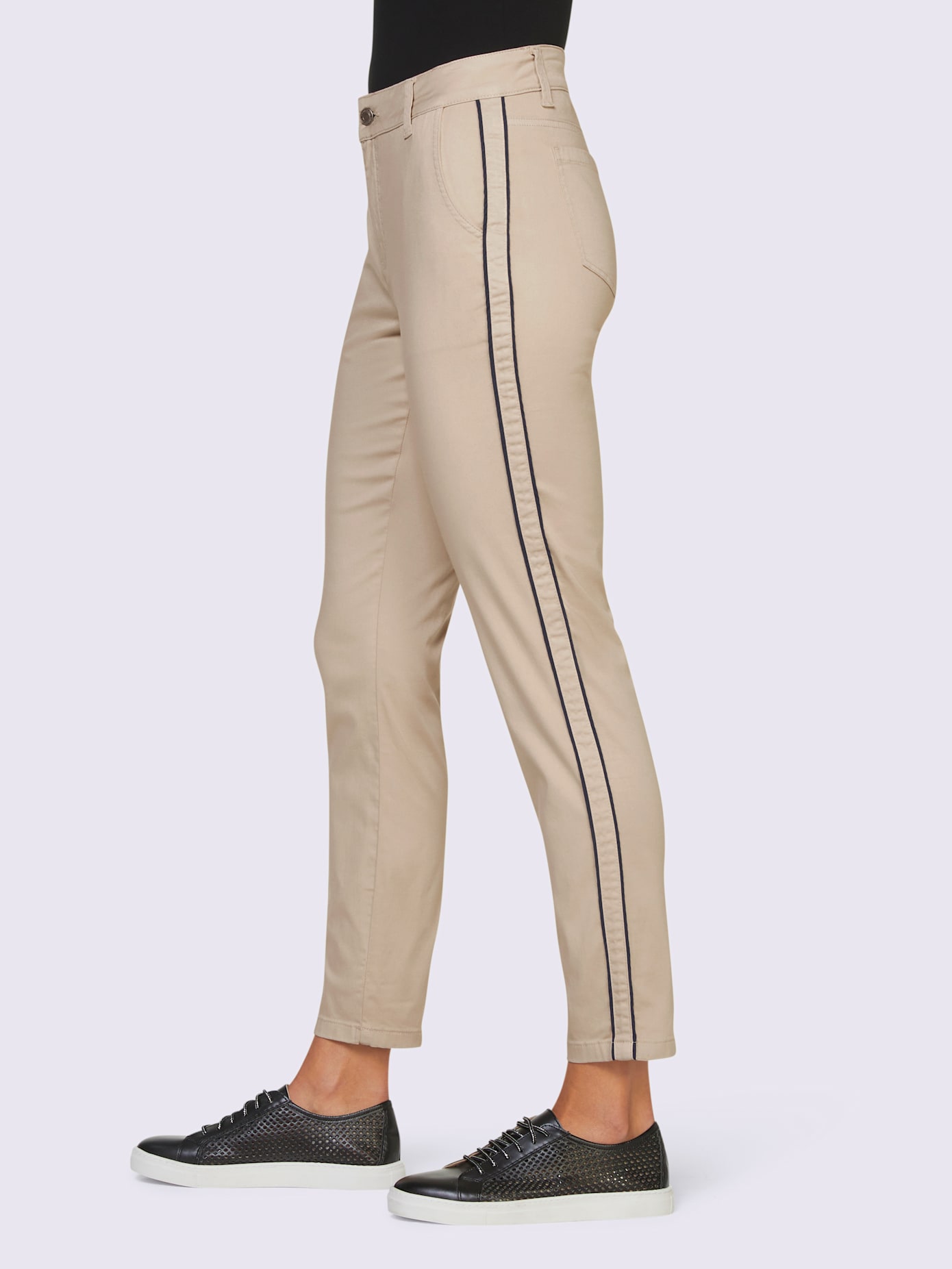 Pantalon chino élasthanne