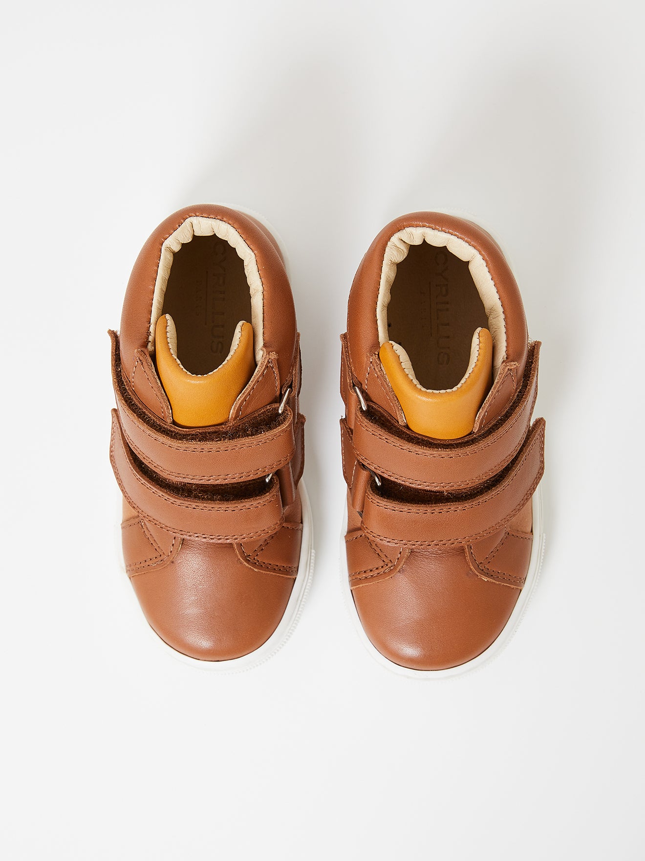Baskets montantes Bébé en cuir