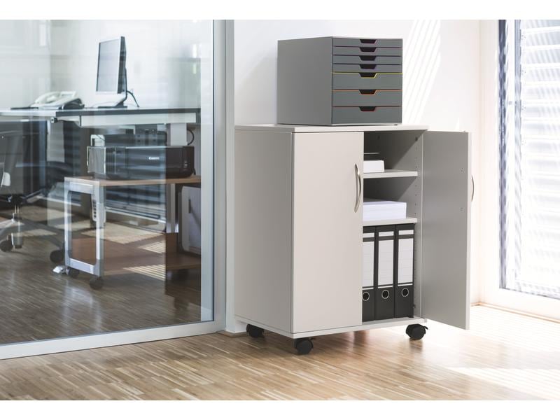 DURABLE Multifunktionswagen 74/53 Grau Geschlossener Multifunktionswagen